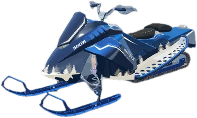 Transparent PNG of the GTA V vehicle dc_snowmobil