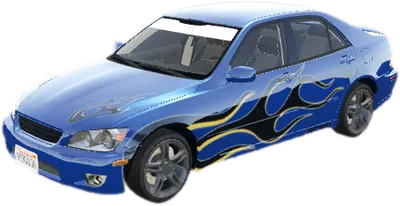 Transparent PNG of the GTA V vehicle dlis300drift