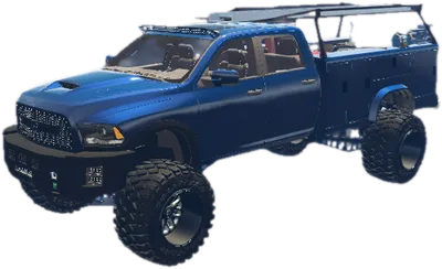 Transparent PNG of the GTA V vehicle dodgeworktruck