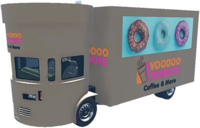Transparent PNG of the GTA V vehicle donutruck
