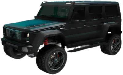 Transparent PNG of the GTA V vehicle dubsta4x4