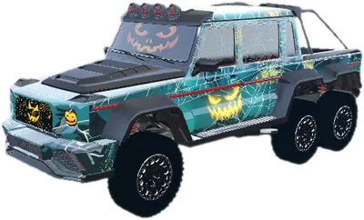 Transparent PNG of the GTA V vehicle dubsta_pumpkin