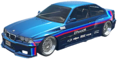 Transparent PNG of the GTA V vehicle e36prb