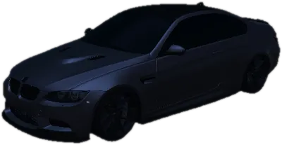 Transparent PNG of the GTA V vehicle e92m3