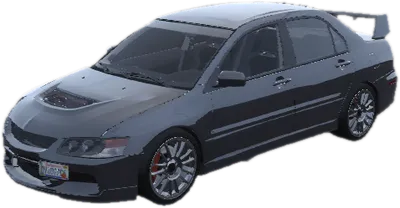 Transparent PNG of the GTA V vehicle evo9