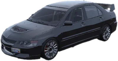 Transparent PNG of the GTA V vehicle evo9drift