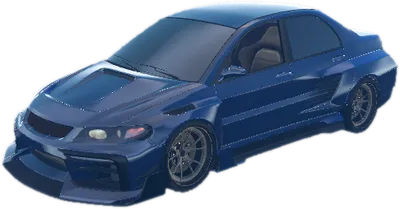 Transparent PNG of the GTA V vehicle evo9hyc