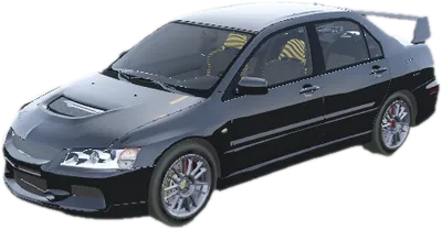 Transparent PNG of the GTA V vehicle evo9mr