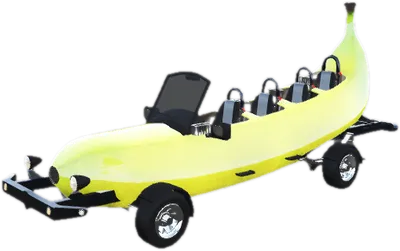 Transparent PNG of the GTA V vehicle evo_banana