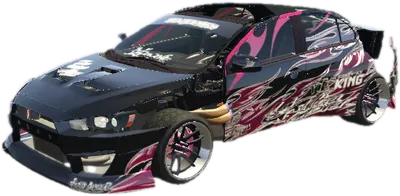 Transparent PNG of the GTA V vehicle evoz