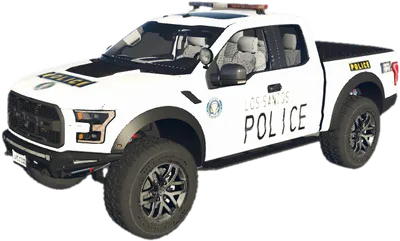 Transparent PNG of the GTA V vehicle f150police
