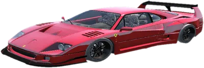 Transparent PNG of the GTA V vehicle f40lbwk