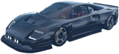Transparent PNG of the GTA V vehicle f40legacy