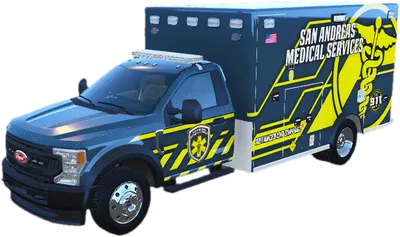 Transparent PNG of the GTA V vehicle f450ambolb