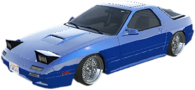 Transparent PNG of the GTA V vehicle fc3s