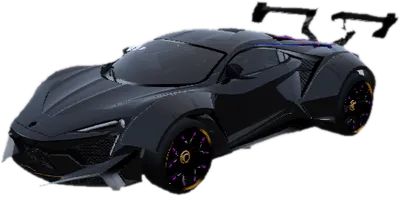 Transparent PNG of the GTA V vehicle fenyrsupersport