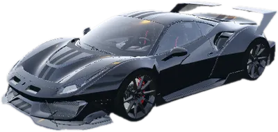 Transparent PNG of the GTA V vehicle fer488beast