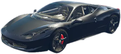 Transparent PNG of the GTA V vehicle ferrariitalia