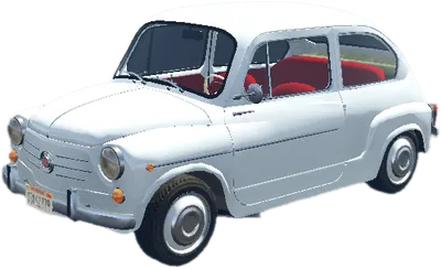 Transparent PNG of the GTA V vehicle fiat600