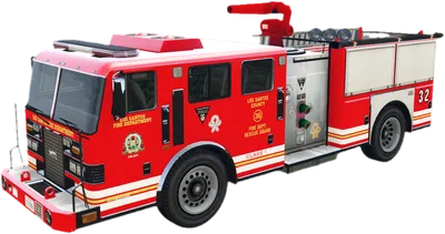 Transparent PNG of the GTA V vehicle firetruk