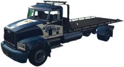 Transparent PNG of the GTA V vehicle flatbed3