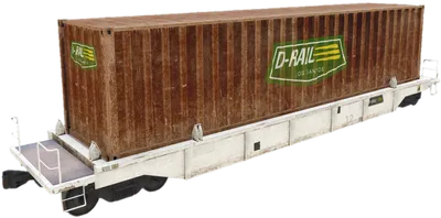 Transparent PNG of the GTA V vehicle freightcont1