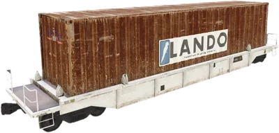 Transparent PNG of the GTA V vehicle freightcont2
