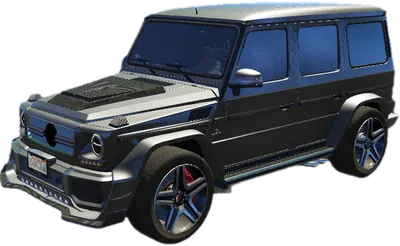 Transparent PNG of the GTA V vehicle g63beast