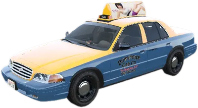 Transparent PNG of the GTA V vehicle gbtaxistanierle