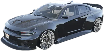 Transparent PNG of the GTA V vehicle ghoulcharger22scv2