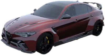 Transparent PNG of the GTA V vehicle giulia_2021