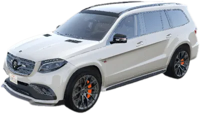 Transparent PNG of the GTA V vehicle gls800_unmarked6