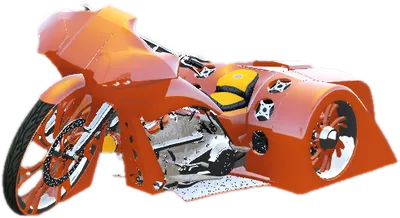 Transparent PNG of the GTA V vehicle godz17hdsgbaggertrike