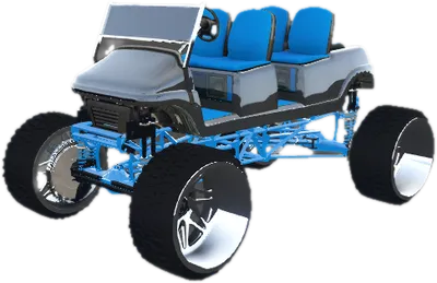 Transparent PNG of the GTA V vehicle godzmonstercaddi4seat