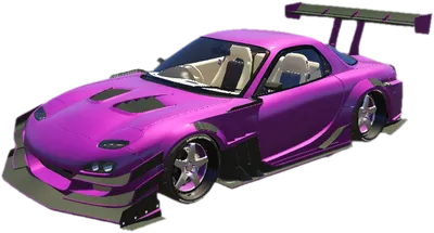 Transparent PNG of the GTA V vehicle godztcpmrx7fd