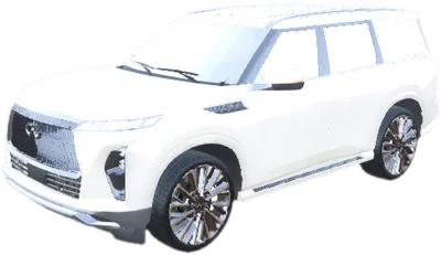 Transparent PNG of the GTA V vehicle gonzo_qx80
