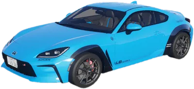 Transparent PNG of the GTA V vehicle gr86