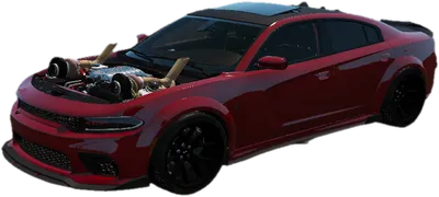 Transparent PNG of the GTA V vehicle hellcatgk