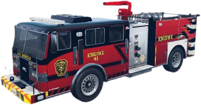 Transparent PNG of the GTA V vehicle hvfiretruk