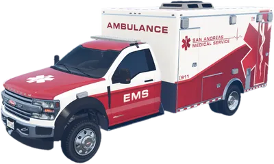 Transparent PNG of the GTA V vehicle hvsandbulance