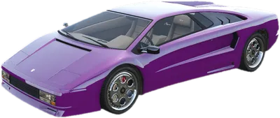 Transparent PNG of the GTA V vehicle infernus2