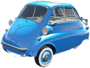 Transparent PNG of the GTA V vehicle isetta