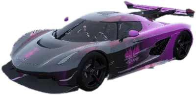 Transparent PNG of the GTA V vehicle jesko