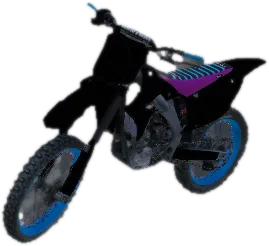 Transparent PNG of the GTA V vehicle kx450fkenblock