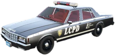 Transparent PNG of the GTA V vehicle lcpdimpaler2