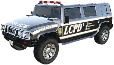 Transparent PNG of the GTA V vehicle lcpdpatriot