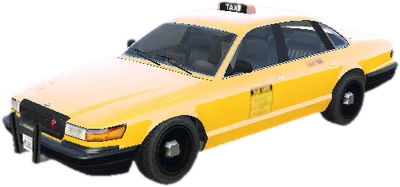 Transparent PNG of the GTA V vehicle lctaxi