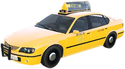 Transparent PNG of the GTA V vehicle lctaxi2