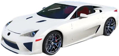 Transparent PNG of the GTA V vehicle lfa