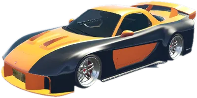 Transparent PNG of the GTA V vehicle lfas_zr350